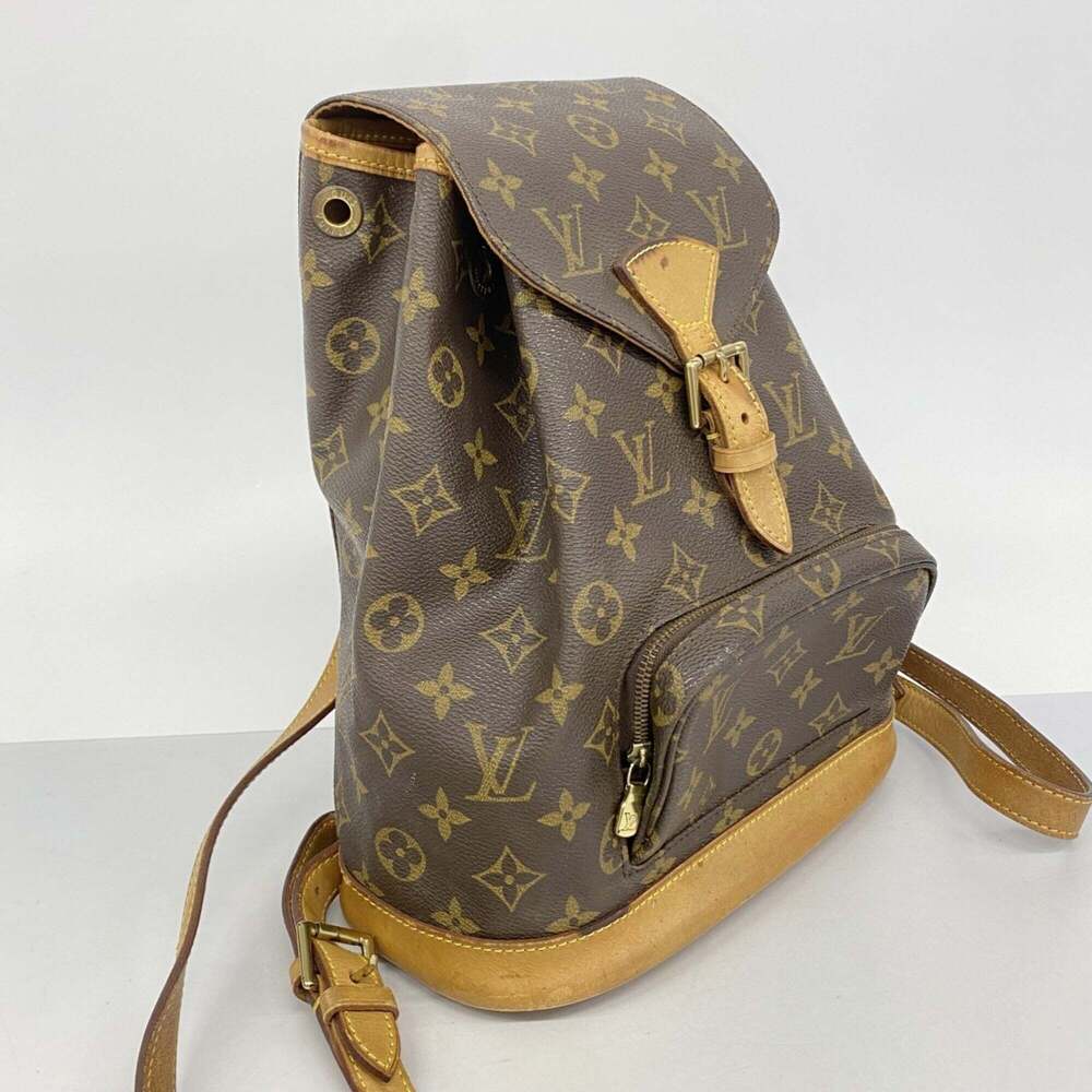 LOUIS VUITTON Brown Monogram Backpack - Picture 2 of 11
